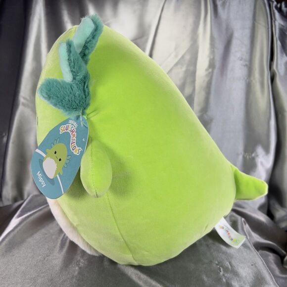 Squishmallows Mipsy GREEN Axolotl 12” Toy Hard to Find Plush Holiday Gift Idea - Picture 4 of 11